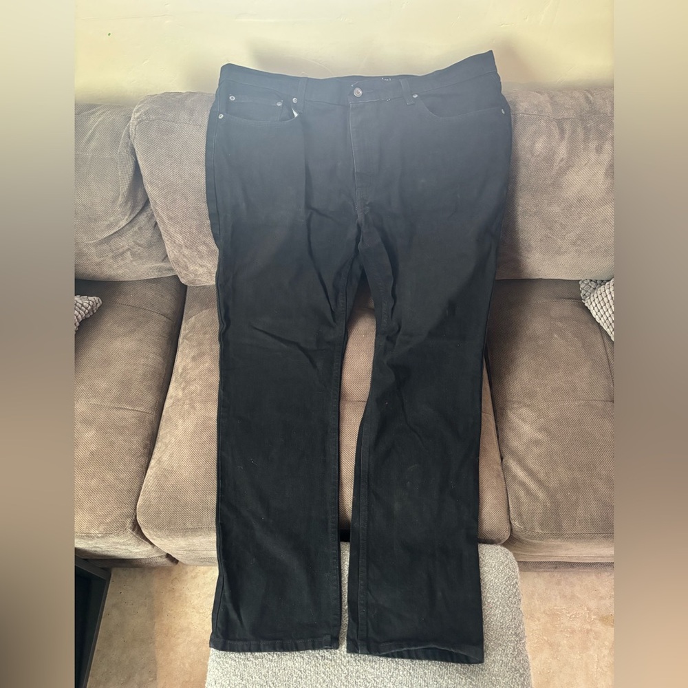 George straight black jeans